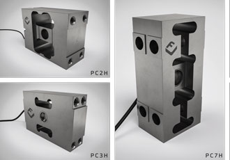 Dynamic load cells for use in waste collection 