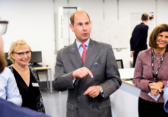 University of Derby's STEM Centre receives royal approval