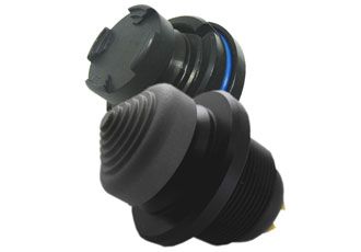 New rugged series 04JT joystick with tactile feedback