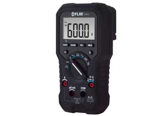 New TRMS digital multimeter with temperature measurement