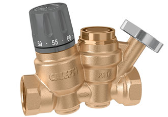 Thermostatic regulator ensures constant water temperature