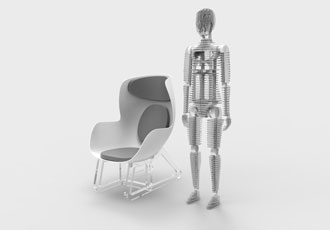 Sensoroid and smart chair enables health to be visualised