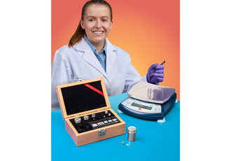 ASTM weights calibrate balances and scales 
