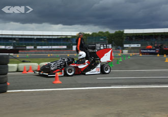 Student racing car winners go head-to-head in one-off Grand Prix race