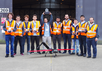 Istanbul Technical University students win UAS drone competition