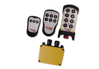 Wireless remote control system for industrial control applications