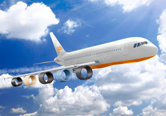 Tribopolymer bearings FAA-approved for aircraft interiors