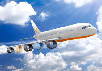 Tribopolymer bearings FAA-approved for aircraft interiors