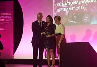 EEF’s Region Director wins National award at Forward Ladies event