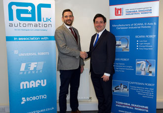 TM Robotics announces partnership with RARUK Automation 