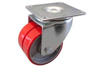 Heavy duty castors available in a choice of formats