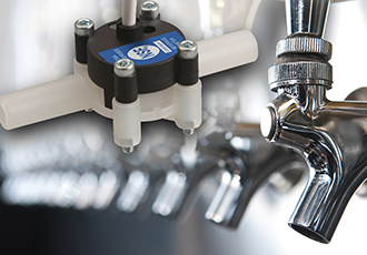 Beverage dispensing flowmeters