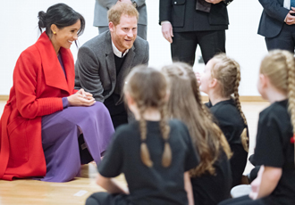 Boulting greet Duke and Duchess at Wirral Youth Zone