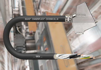 New chainflex hybrid cables for SEW and Siemens motors 
