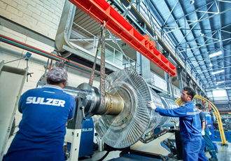 Flying large rotors in for fast repair