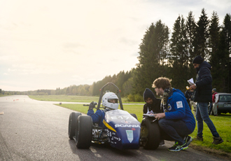 Continuing the support for Swedish Formula Student team