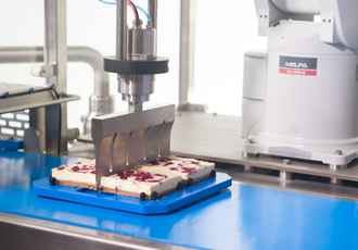 Industrial food cutting becomes a piece of cake