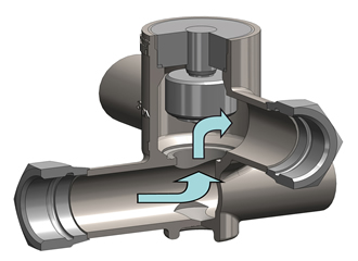 Modular valve design improves system flow characteristics