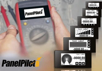 Industrial panel meter ushers in E-Ink displays