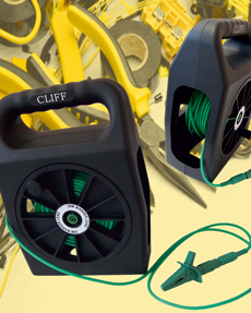 Cable testing reels are ideal for distant circuits
