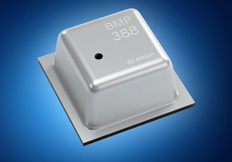 Barometric sensor covers measurement range of 300hPa to 1250hPa