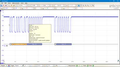 DALI decoding enhances oscilloscope software