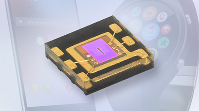 Ambient light sensor targets wearables and smartphones