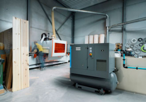 Screw compressor range for workshops and small businesses