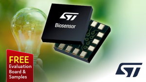 Biosensor combines vAFE and accelerometer