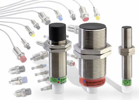 Proximity sensors operate over wide range