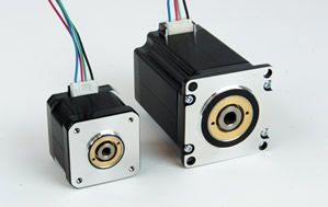 Hollow shaft stepper motors simplifies design process