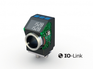 Position indicator incorporates I-O link interface