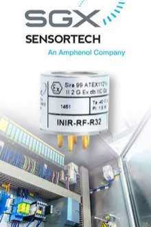 INIR gas sensors are suitable for R32/R290 refrigerants