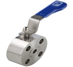 Monoflange ball valve provides compact isolation solution for pipe-to-instrument interfacing