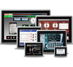Consistent HMI from compact to complex