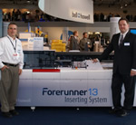 Bell and Howell Sets New Benchmarks for Efficiency and Throughput at Drupa 2012:  Forerunner 13 with Navigator and Harmonix