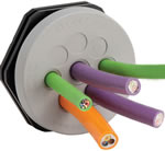 Multi-Cable Entry Plates Seal To IP66