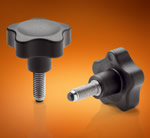 Lobe Knobs With Cushioned Bolt From Elesa