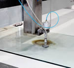Water Jet Cutting is Three Times Faster than Routing