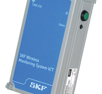Improve machine reliability simply and safely with SKF Wireless Monitoring System V/T