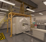 Heason Technology supply custom motion system for CT scanner sample manipulator at the Imperial College QCCSRC Imaging Laboratory