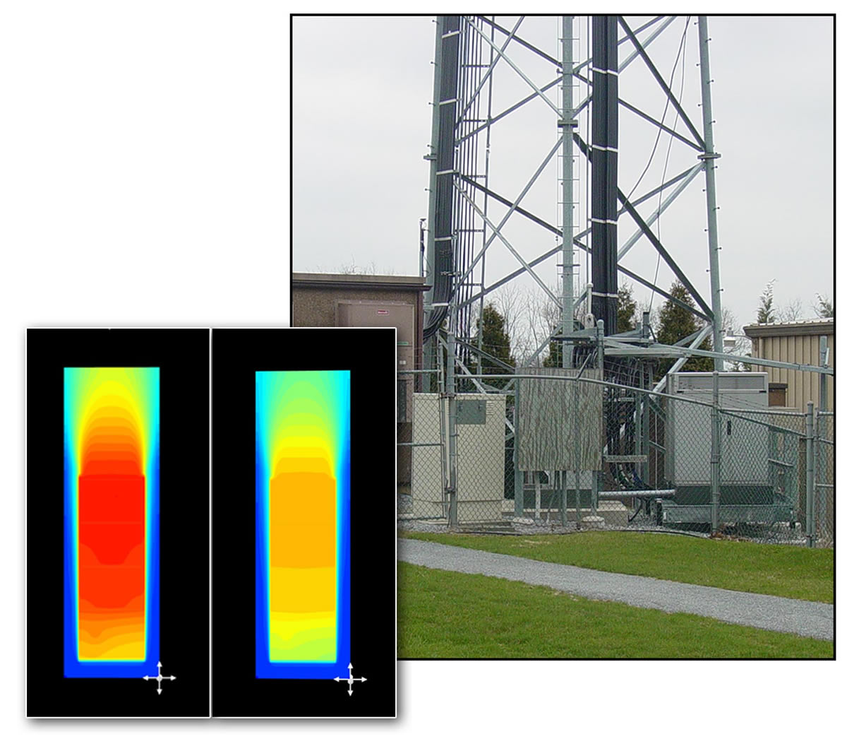 Simulation Helps Solve Difficult Thermal Challenge in Tower Mounted Amplifier