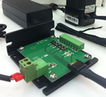Arcus Technology integrated microstepping motor + control + drive USB evaluation kit available from LG Motion