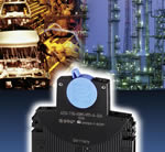 Compact rail mountable circuit breaker for plant and process control systems