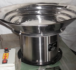 Elscint Vibratory Bowl Feeder for Rubber Bungs