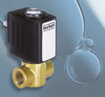 Servo -Assisted Solenoid Valve Switches from Burkert