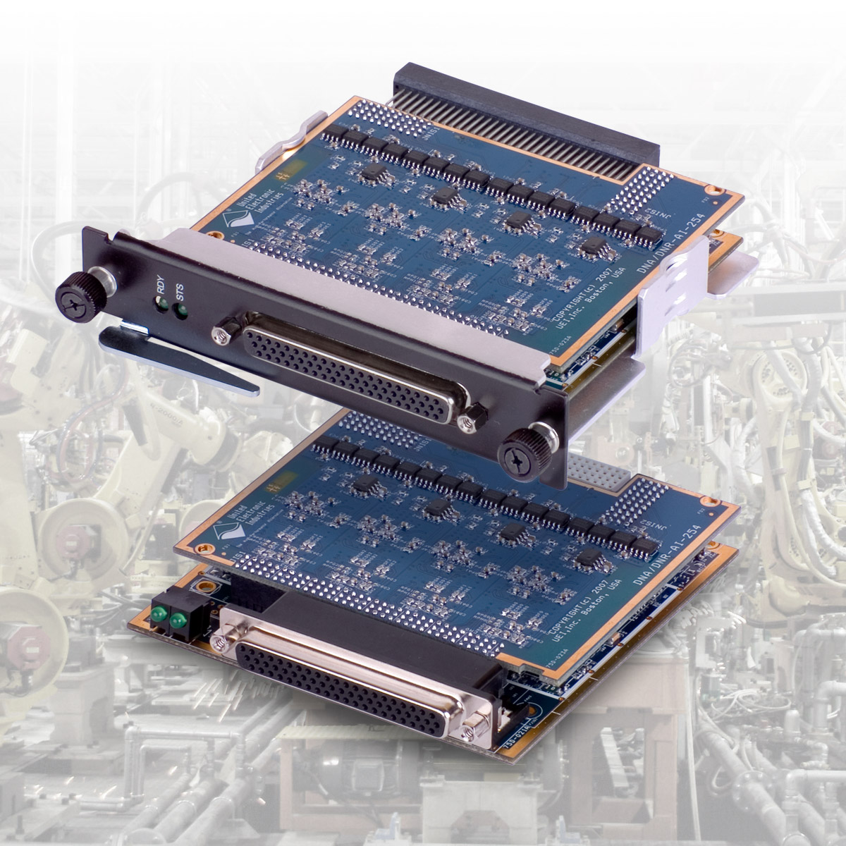 4-channel LVDT/RVDT Interface Boards for UEI’s PowerDNA ‘Cube’ and PowerDNR RACKtangle
