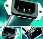 ECO – Compact filtered AC connector with optimal price-performance-ratio