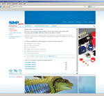 SMP launches new website - Customised inductive components and magnetically soft materials