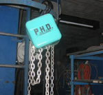 VERLINDE chain hoists donated for African mechanics